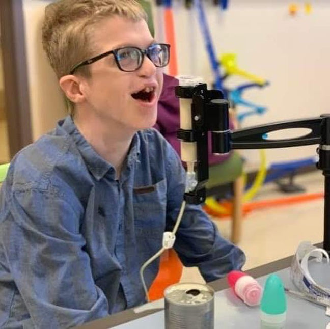 Feeding Tube Holder The Buckwheat Feeding Tube Holder for Bolus